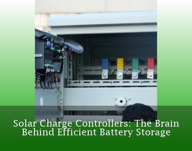 Solar Charge Controllers: The Brain Behind Efficient Battery Storage